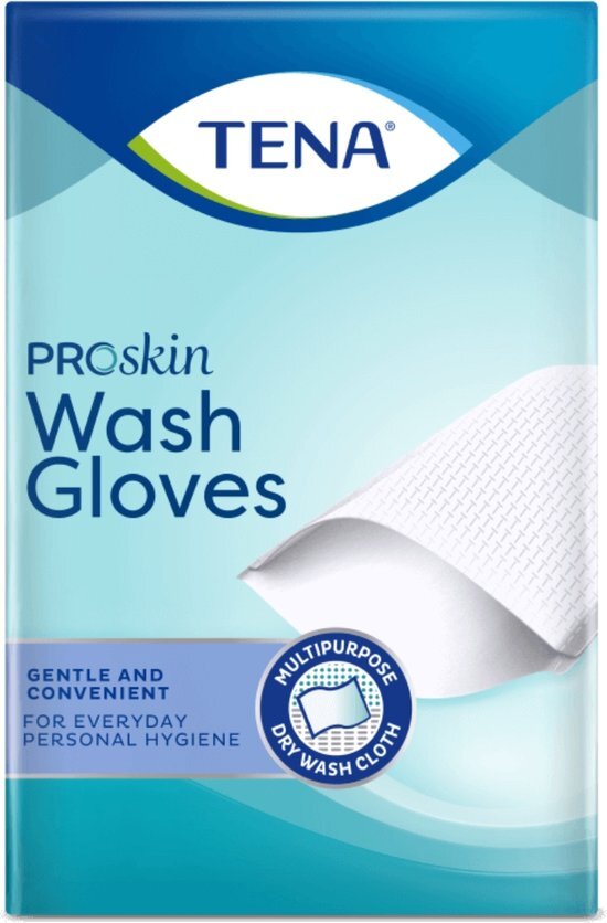 Tena Wash glove 50 stuks