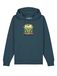 Watapparel Sweatshirt ' Hippies Bus ' petrol / gemengde kleuren