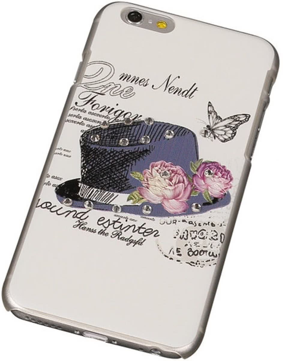 Best Cases 3D Hardcase met Diamant iPhone 6 Hoed - 8718883702134