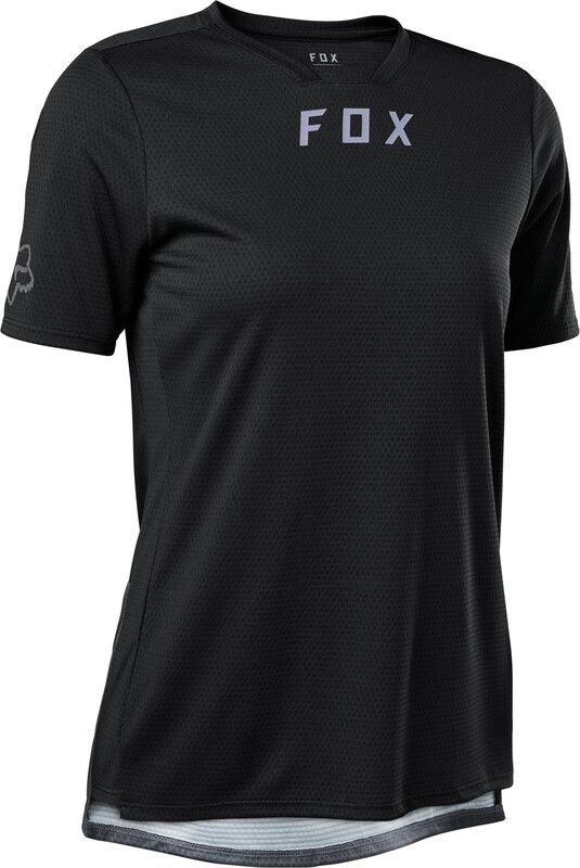 Fox Defend Jersey met korte mouwen Dames - Zwart - Maat: -