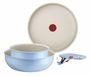 Tefal Ingenio L8274S04 pannenset 4 stuk(s) Lichtblauw Aluminium