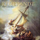 Rembrandt Kalender 2027 - Maandkalender 2026-2027 - 16-maanden kalender - Wandkalender met kunstwerken