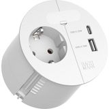 Bachmann Loop In Laad 230V Stopcontact Met 22W USB A/C Lader - 938.303 - E3ZTB