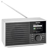 TechniSat Viola 305 IR Internetradio met DAB+, FM | Bluetooth audiostreaming, 8 watt (RMS), dimbaar 2,4 inch kleurendisplay, AUX-in, hoofdtelefoonaansluiting, zilver