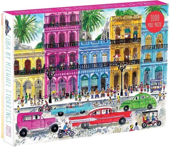 Galison Cuba 1000 piece puzzle