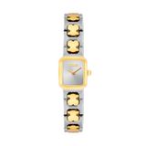 TOUS Analoog horloge met Icon Time stalen armband, zilver/goud, Klassiek