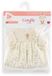 Corolle Poppenkostuum, 2 jaar, Ecru, Polyester