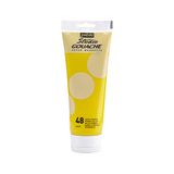 3250289 Pébéo Gouache-verf, 220 ml, tube gouache-verf, fijne kwaliteit, ideaal voor studie, 1 tube met 220 ml, primair geel