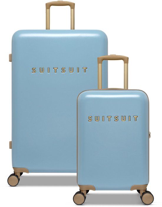 SUITSUIT Fusion Kofferset 2 delig - Reiskoffer set - Borrowed Blue