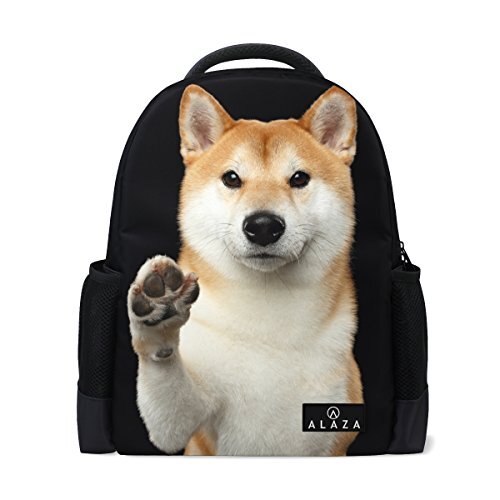 My Daily Mijn Dagelijkse Leuke Shiba Inu Hond Rugzak 14 Inch Laptop Daypack Bookbag voor Travel College School
