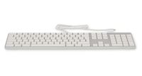 LMP 20367 Toetsenbord USB Zwitsers Zilver, Wit
