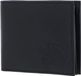 oxmox Leren portemonnee Leather Querscheinbörse Turtle Embossed Black noir