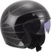 LS2 Helm Bob II Cosmic OF601 zwart / grijs maat XS