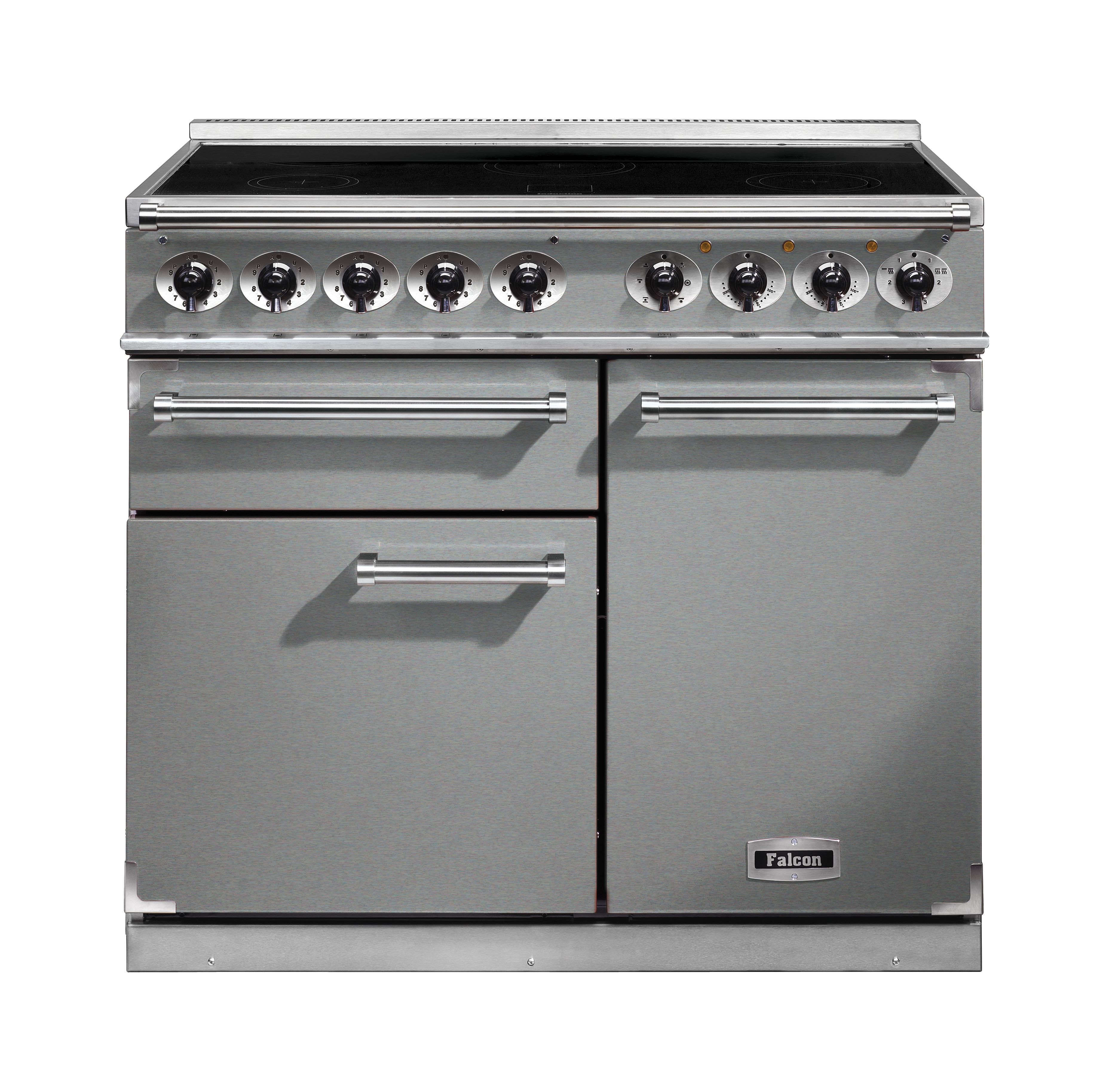 Falcon 1000 Deluxe Range Cooker | 5 Zone Induction Hob | Stainless Steel