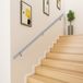 VEVOR Rampe d'escalier 6 Pieds, Main Courante pour Escalier Intérieur 200 lbs Barre d'escalier Acier Inoxydable Garde-corps Escalier Extérieur Support Mural Rampe d'escalier Porche