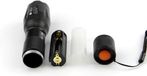 Cree XML T6 LED Zaklamp - 2000 Lumen - Zwart