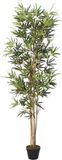 vidaXL Kunstplant bamboe 1104 bladeren 180 cm groen