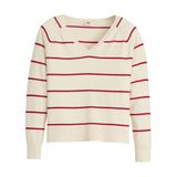 LEVI'S ® Trui 'Petal' rood / wolwit