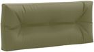 vidaXL Palletrugkussen VIANEN 100% Polyester Olijfgroen