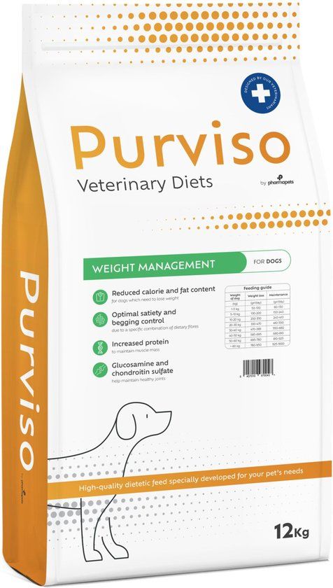 Purviso Veterinary Diets Weight Management Dog - 3kg