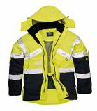 Portwest Hi-Vis Tweekleuren Ademend Jack S760 - Geel/Marine - XL