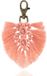 Deja Jewels Lookinggoodtoday Boho Sleutelhanger Handgemaakt Geknoopt Katoen Roze met Musketon
