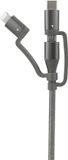 Ansmann USB 3-in-1 data- en laadkabel 120 cm