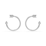 Swarovski Idyllia Dames Oorbellen Metaal - Zilver