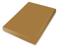 Bassetti Hoeslaken Uni 189 Ottone katoen/elastaan, afmetingen: 180cm x 200cm, 200cm x 220cm, 9260021