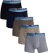 CR7 - Cristiano Ronaldo CR7 Boxershort 5-Pack - Grijs, Blauw, Zwart & Bruin