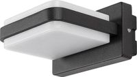 Rabalux Gendt Wandlamp Zwart IP44 LED 12W