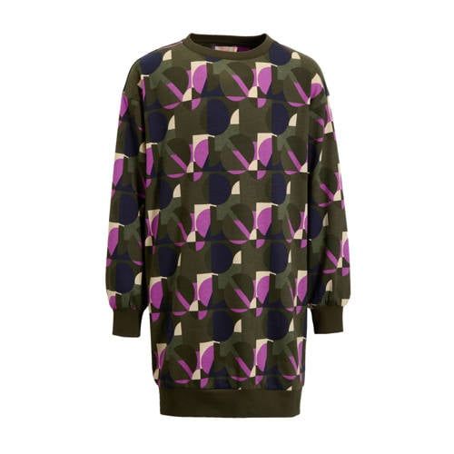 Orange Stars sweatjurk Rome donkergroen