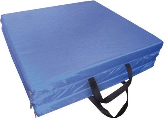 Toorx Fitness PRO Fitnessmat - opklapbaar - blauw - 178 x 61 x 5 cm