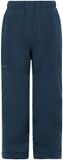 VAUDE Kids Caprea Padded Rain Pants, Unisex, Kledingmaat 98/104, dark sea, Gerecycled Polyester, Herfst/Winter 2025, Waterdicht, Winddicht, PFC-vrij