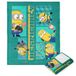 Northwest Despicable Me 4 wolkendeken, super zachte pluche deken, 127 x 152 cm, Minion Bonanza