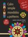 COLOR IT BEFORE SLEEP Calm Simple Mandalas & Patterns – Mini Collection – Vol. 3: Relaxing Evening Coloring Book for Adults & Teens | 23 Large-Print ... Patterns | 8.5 x 11 Inches | 48 Pages