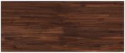 vidaXL - Tafelblad - Glas - Donkerbruin - 110 x 50 x 3 cm