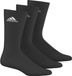 Adidas Crew Sokken 3 Paar - Zwart - 39-42
