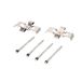 DELPHI LX0652 schijfremblok accessoireset