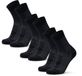 DANISH ENDURANCE Wandelsokken - Lichte Merino Wol Sokken met Blaarbescherming - Unisex - 3 Paar - Maat 39-42
