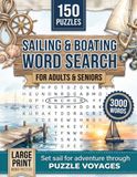 Sailing & Boating Word Search Puzzle Book