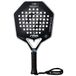 STIGA Padelracket Cybershape 18K hard, medium gewicht, zwart