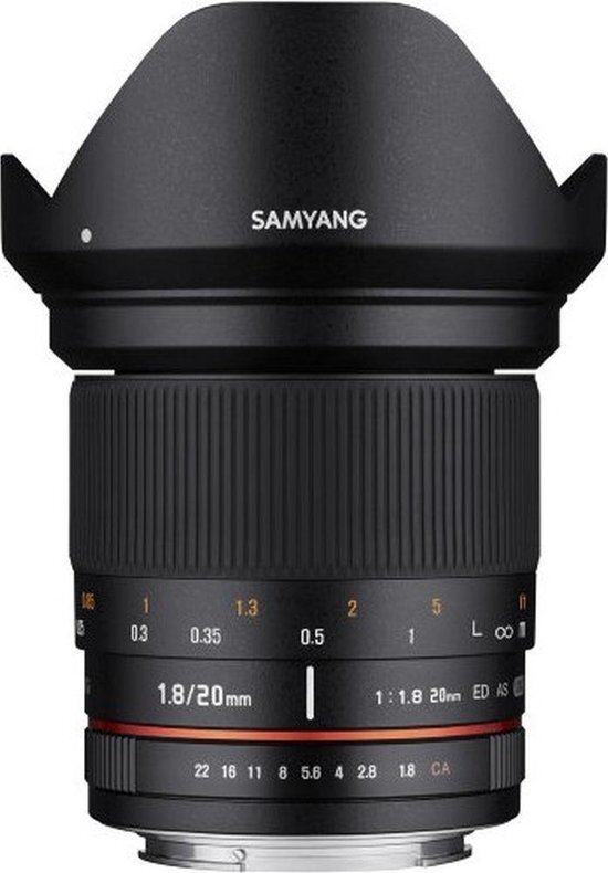 Samyang 20mm F1.8 ED AS UMC (pentax)