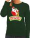 Bellatio Decorations Shoppartners Bv Foute kersttrui / sweater dames - groen - North Poles Got Talent M