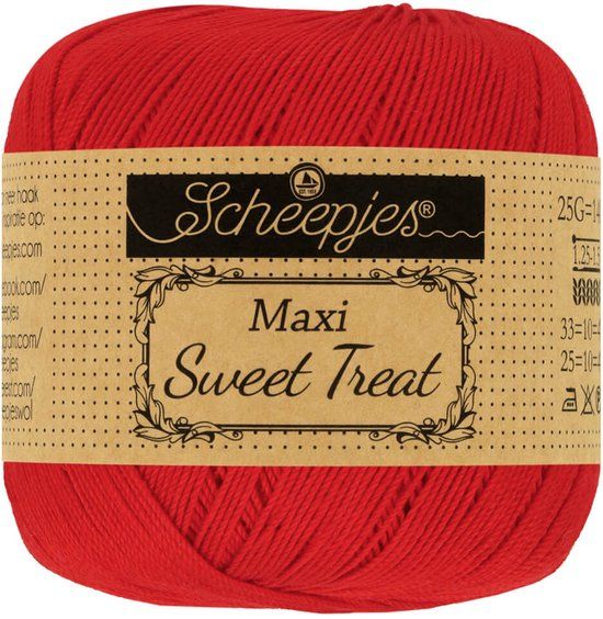 Scheepjes Maxi Sweet Treat - 722 Red