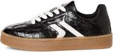 Tamaris - Dames - Veterschoenen - Zwart - Leer - Maat 40
