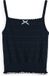 Scotch & Soda Débardeur en tricot pointelle bleu ciel