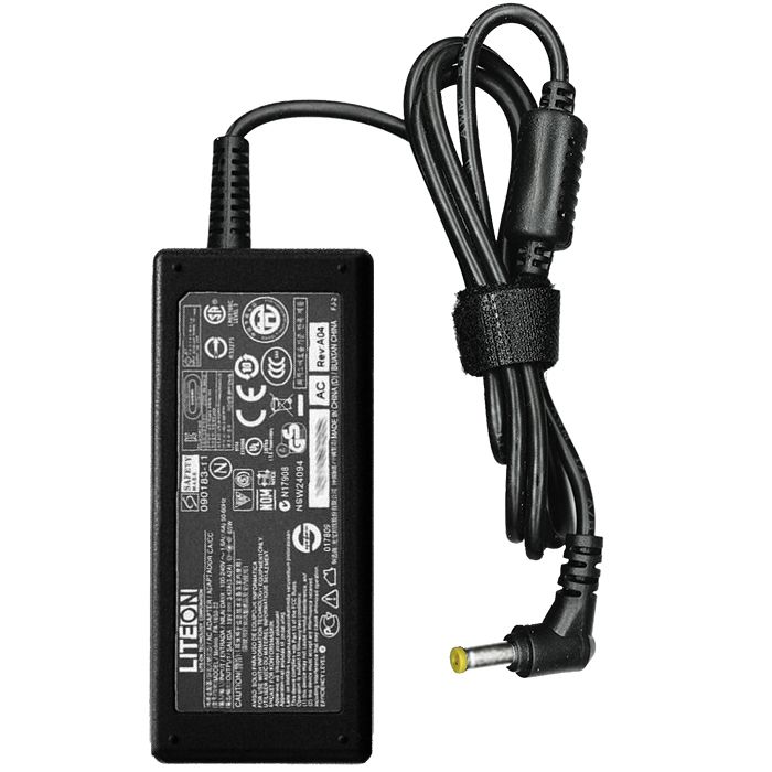 Acer 65W Laptop AC Adapter - Black