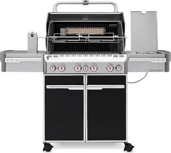 WEBER SUMMIT E-470 GBS System Edition - Gas Barbecue - Zwart