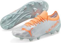 Puma Ultra 2.4 FG/AG Chaussures de sport Unisexe Argent/Orange Taille 45